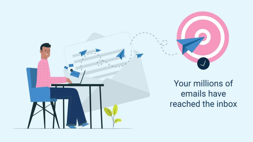 All of your emails have landed in the inbox