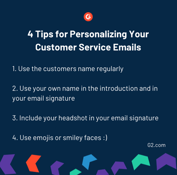4 tips to personalize customer service emails