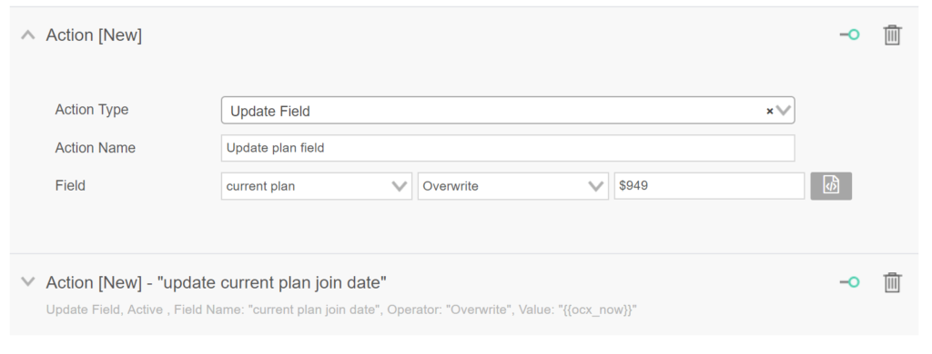 Automate list field updating via Ongage automation rules