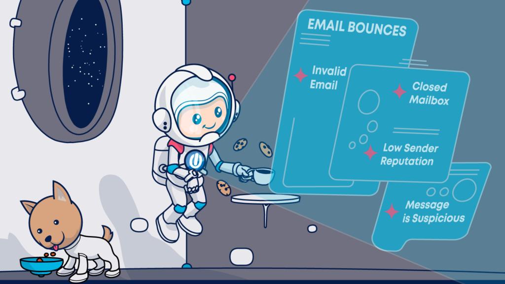 There are many reasons why email bounce backs happen