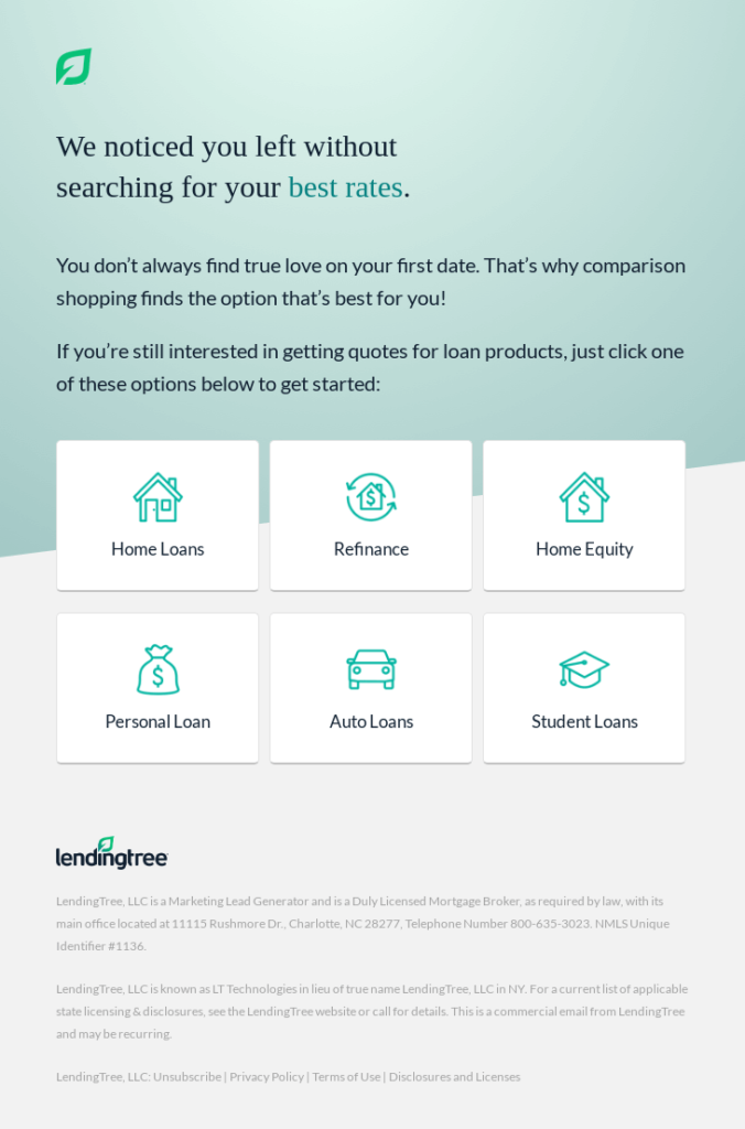 Have you looked into the metrics of form abandonment?