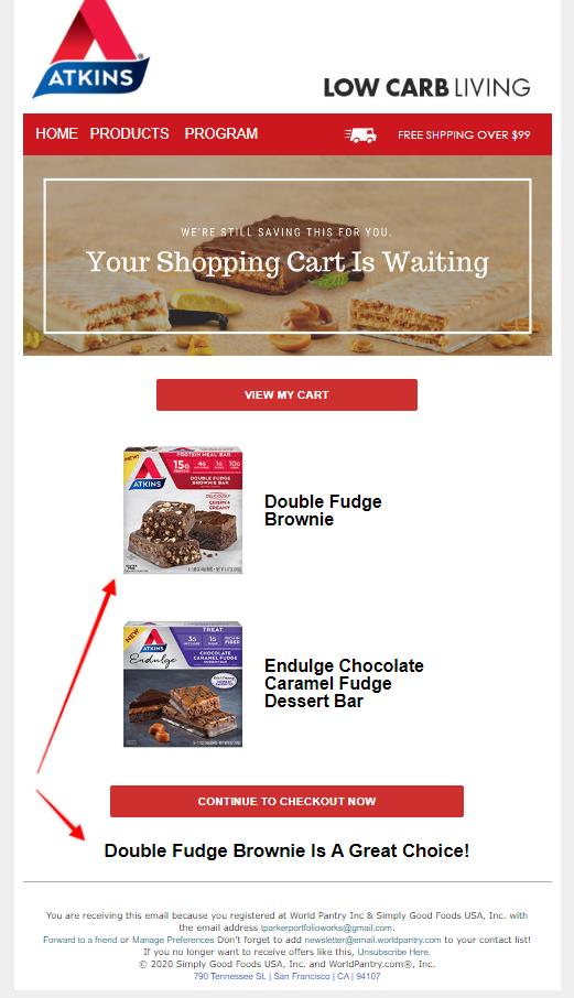 Personalizing cart abandonment emails is a surefire way to convert customers