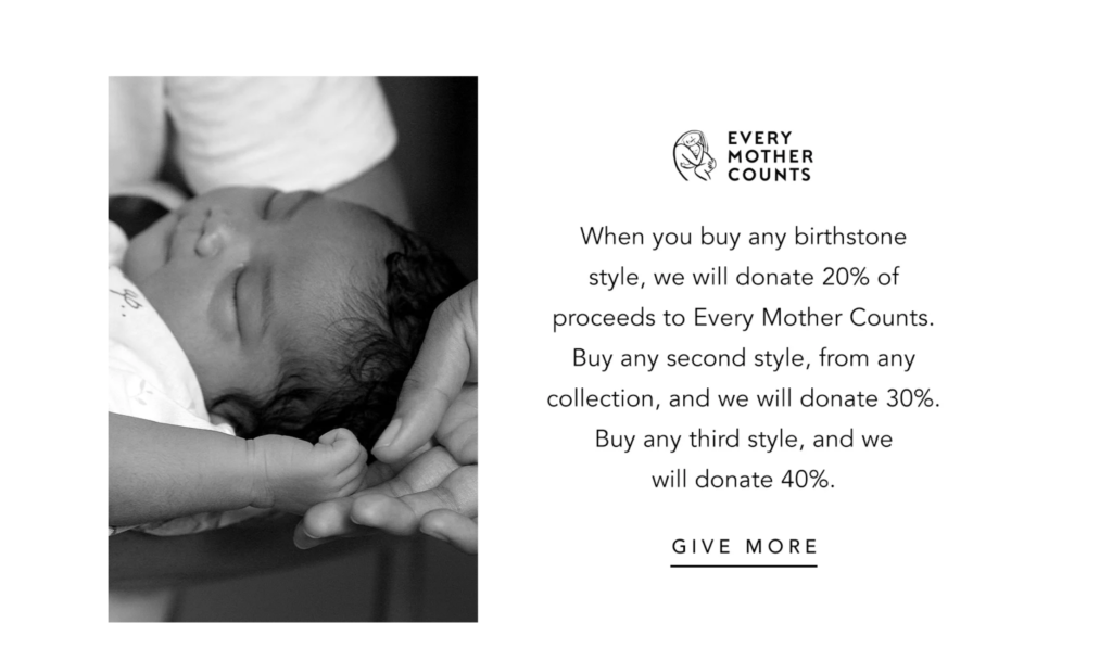 John Hardy 'every mother counts' donation